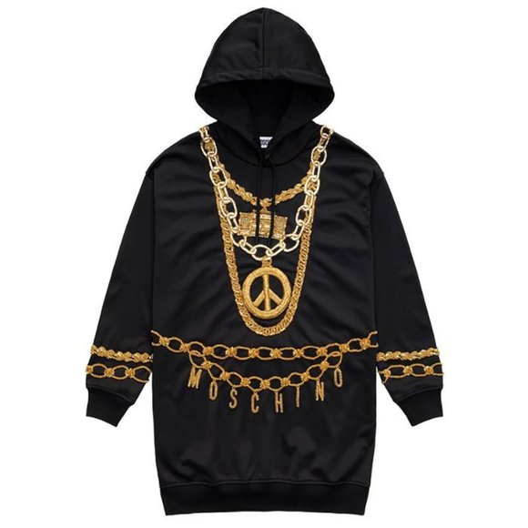 H&M x Moschino Hooded Dress - Picture 1 of 2